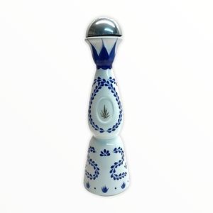 Clase Azul Tequila Bottle Blue White Pottery